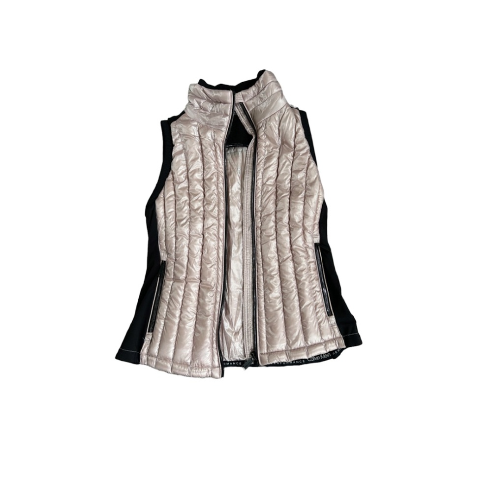 Calvin Klein Performance Champagne Women's Fleece Vest